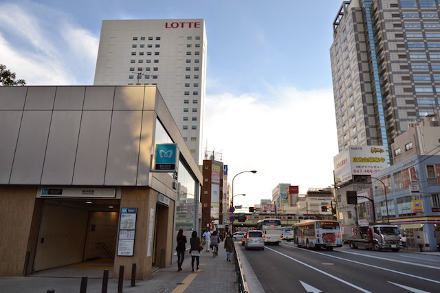 四ツ目通り下に東京メトロ半蔵門線の錦糸町駅ができた