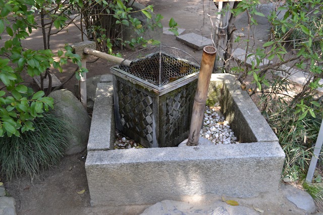 武田神社の水琴窟
