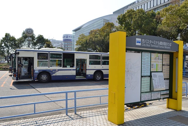 久屋大通公園の市バス栄ターミナル噴水前のりばは2019年に閉鎖
