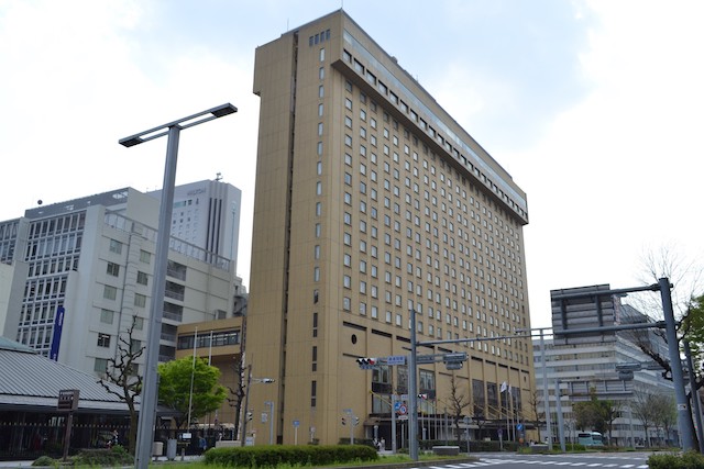 錦通沿いの「名古屋観光ホテル」