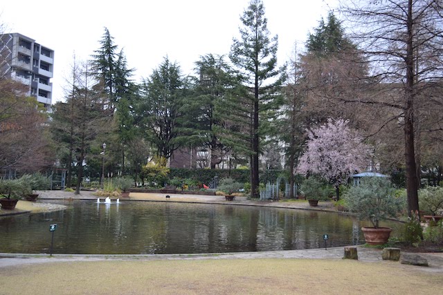 池の周りを散策できる「久屋大通庭園フラリエ」ウォーターガーデン